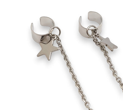 Silver Star Anti-verlies oorbellen en oorboeien voor draadloze oordopjes/oortelefoons