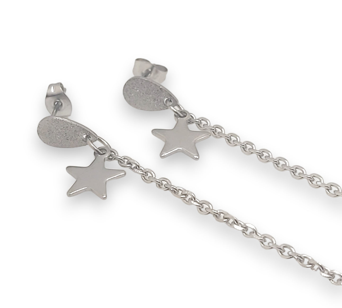 Silver Star Anti-verlies oorbellen en oorboeien voor draadloze oordopjes/oortelefoons