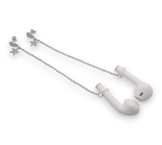 Silver Star EarLinks - Wireless Earbuds