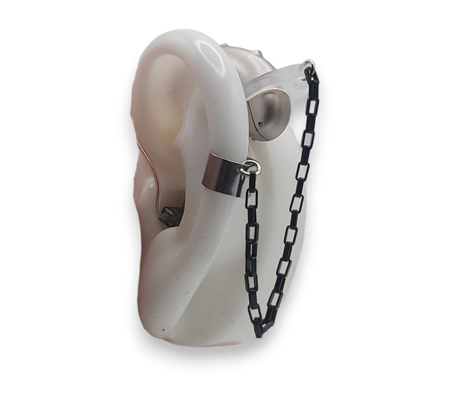 EarLinks de cadena portacables negra - Audífonos