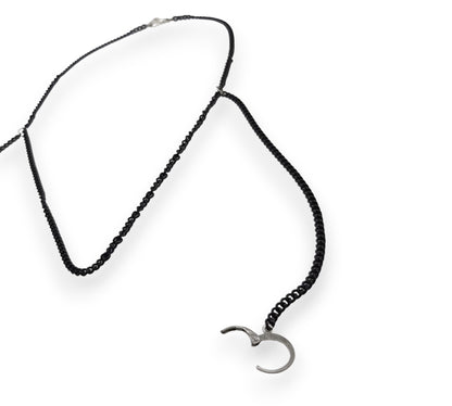 Black EarLink Necklace