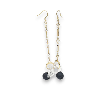 Dainty Gold Pearl EarLinks