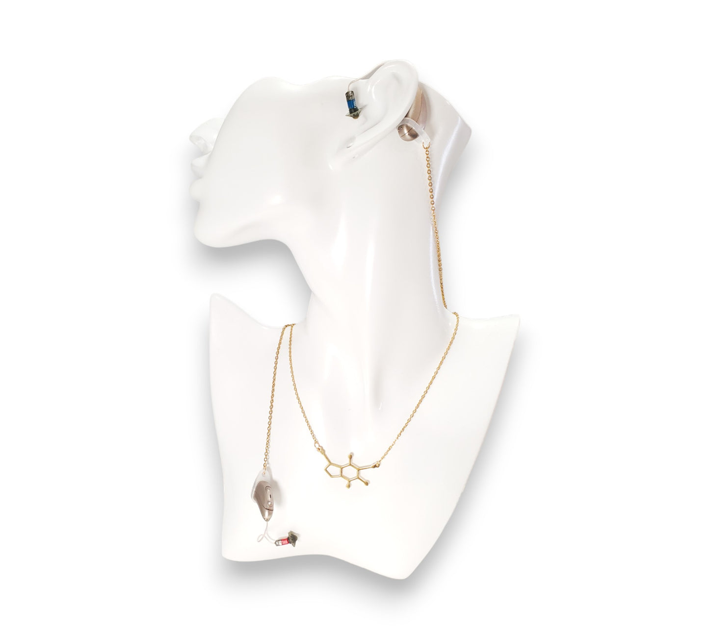 Collier EarLink Feuille Tropicale