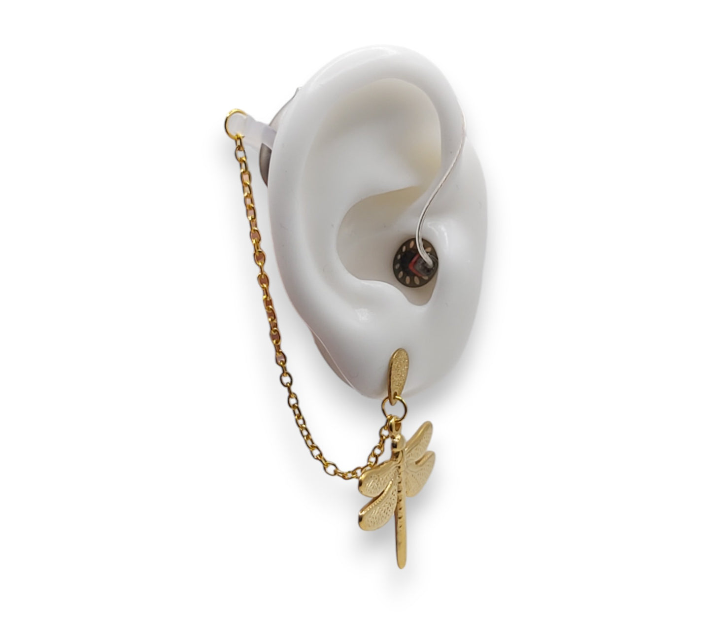 Libellen-Ohrringe für Hörgeräte