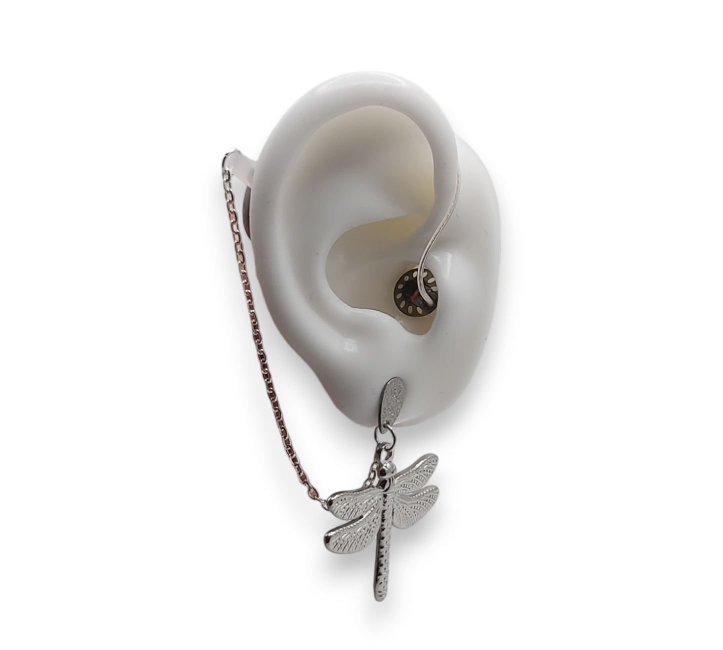 Boucles d'oreilles libellule pour appareils auditifs