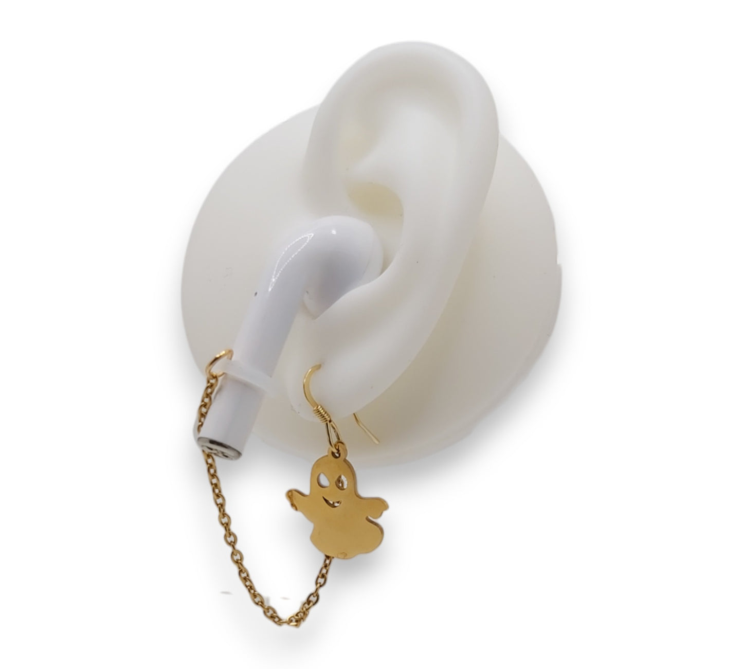 Ghost Anti-Verlust-Ohrringe für kabellose Ohrhörer/Ohrhörer