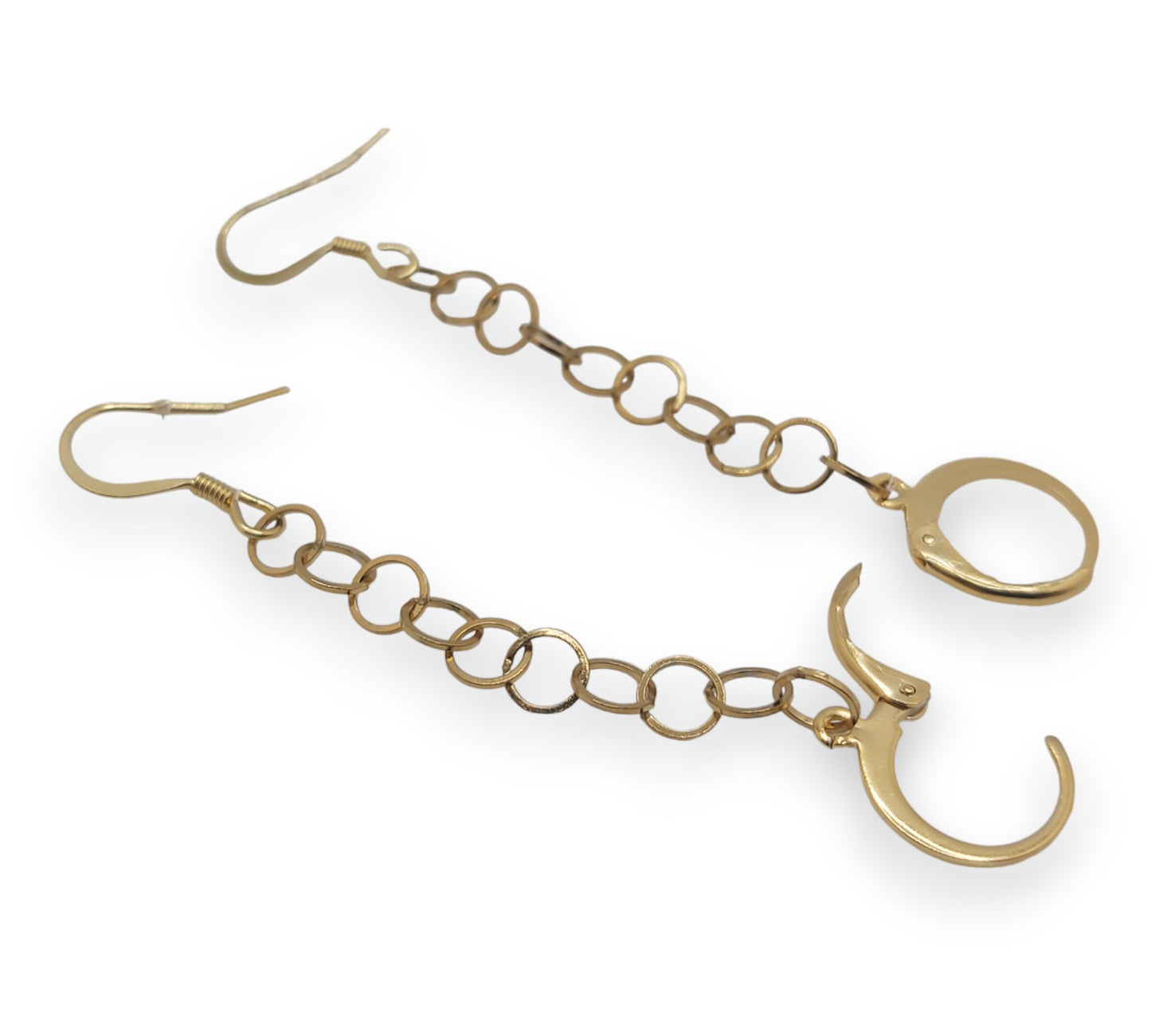 EarLinks de cadena Rolo (oro/plata)
