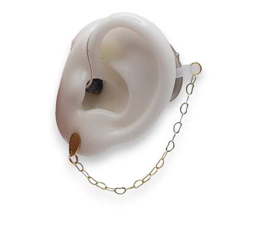 Gold Heart EarLinks - Hearing Aids