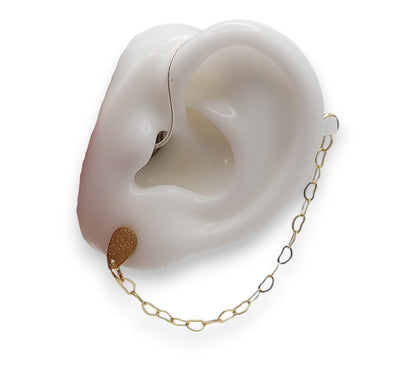 Gold Heart EarLinks – Hörgeräte