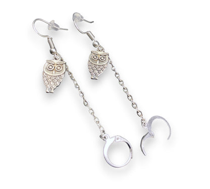 Silver Owl EarLinks