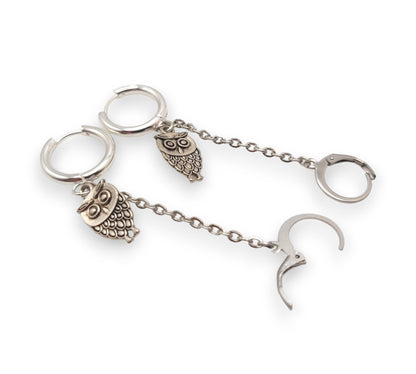 Silver Owl EarLinks