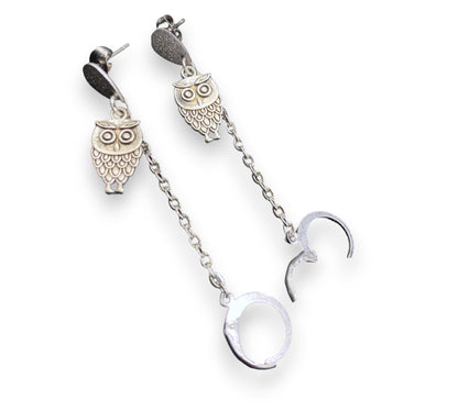 Silver Owl EarLinks