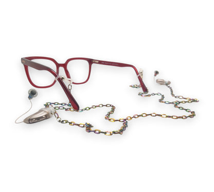 Iridescent EarLinks Glasses Chain