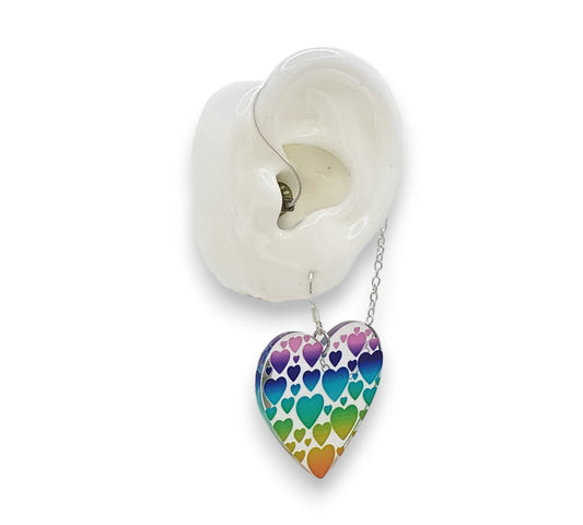 Rainbow Heart EarLinks - Hearing Aids