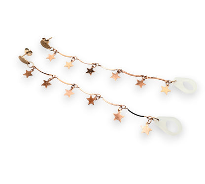 EarLinks chaîne étoile en or rose - Prothèses auditives
