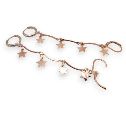 Rose Gold Star EarLinks