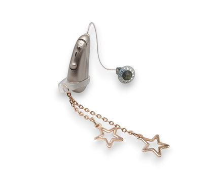 Rose Gold Star EarLinks Pendant
