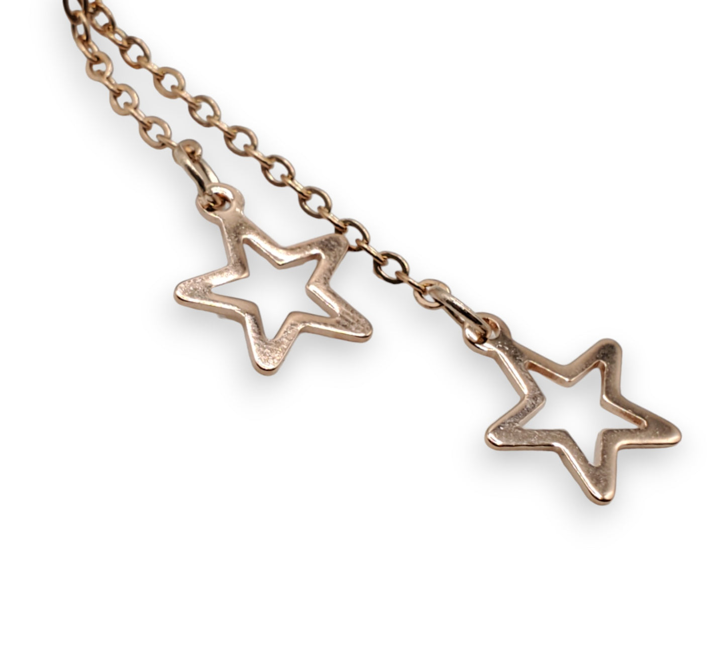 Rose Gold Star EarLinks-hanger