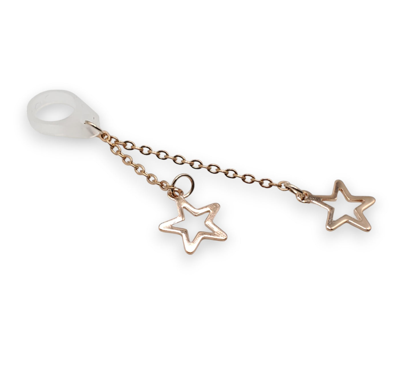 Rose Gold Star EarLinks-hanger