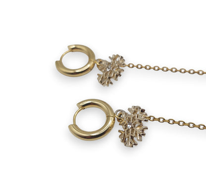 Snowflake EarLinks (Gold/Silver)