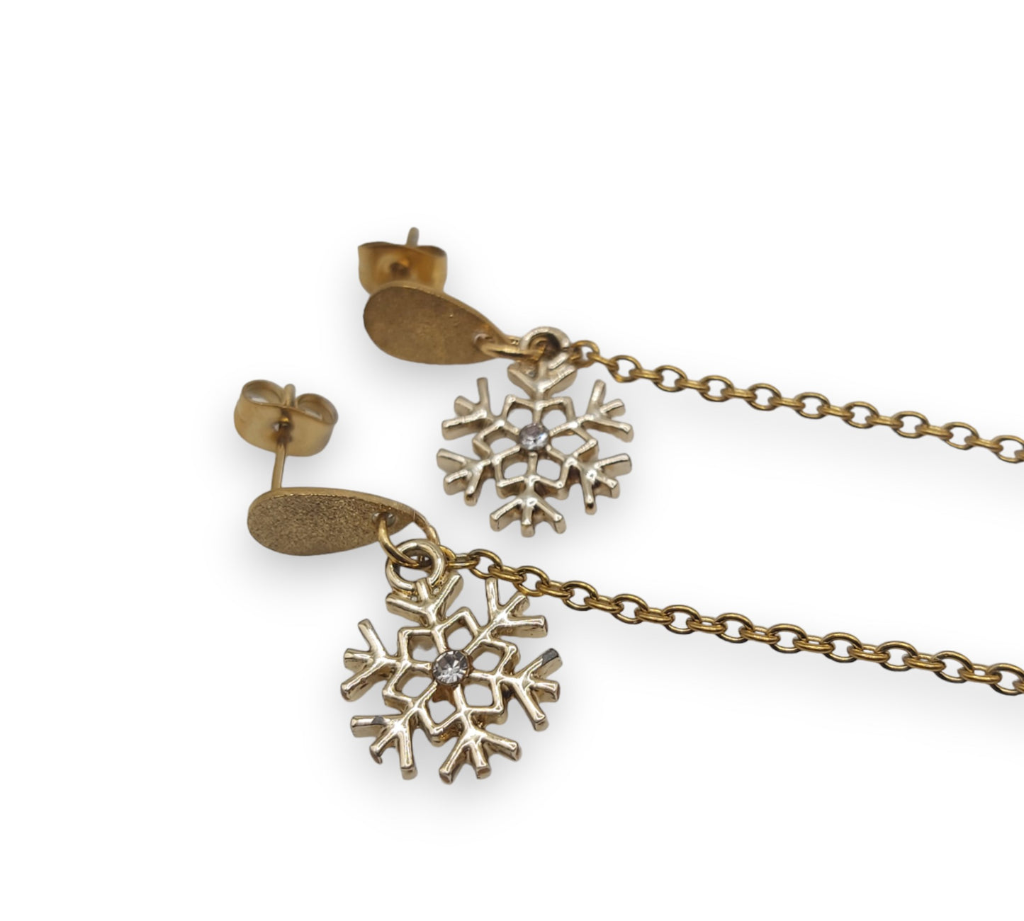 Snowflake EarLinks (Gold/Silver)