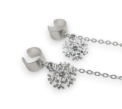 Snowflake EarLinks (Gold/Silver)