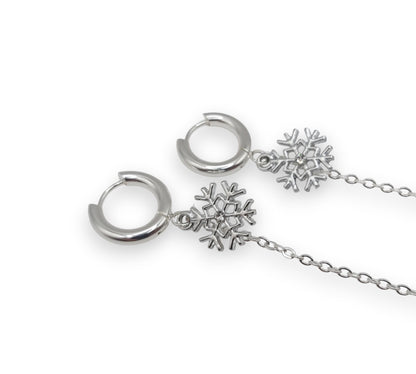 Snowflake EarLinks (Gold/Silver)