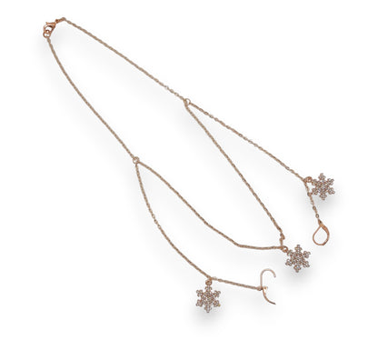 Snowflake EarLink Necklace