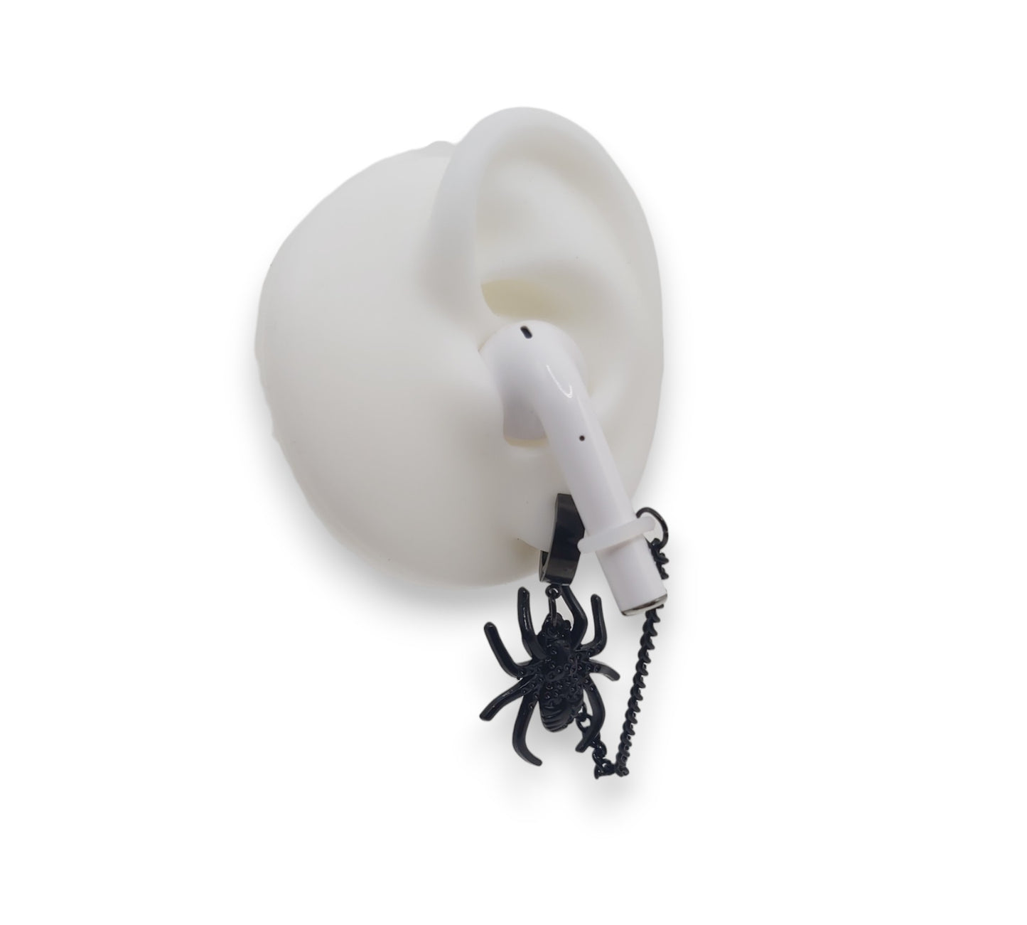 Boucles d'oreilles anti-perte Black Spider pour écouteurs/écouteurs sans fil