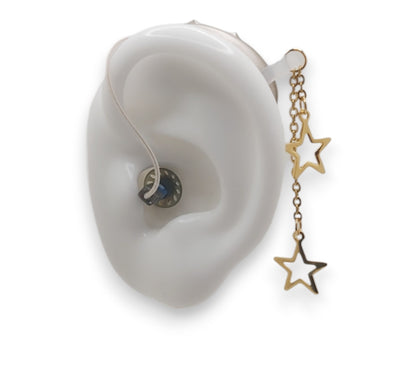 Gold Star EarLinks Pendant
