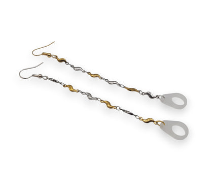 Two Tone Chain EarLinks (Gold/Silver) - Hearing Aids