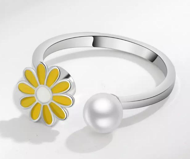 Daisy draaiende ring