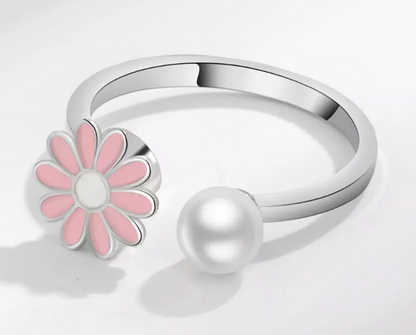 Bague tournante marguerite