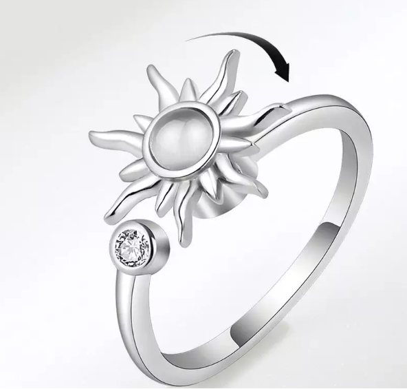 Sun Worry Ring (Gold/Silver)